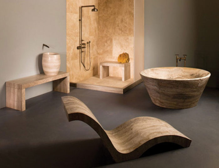 The Elegant Design Of Japanese Styled Bathroom 9