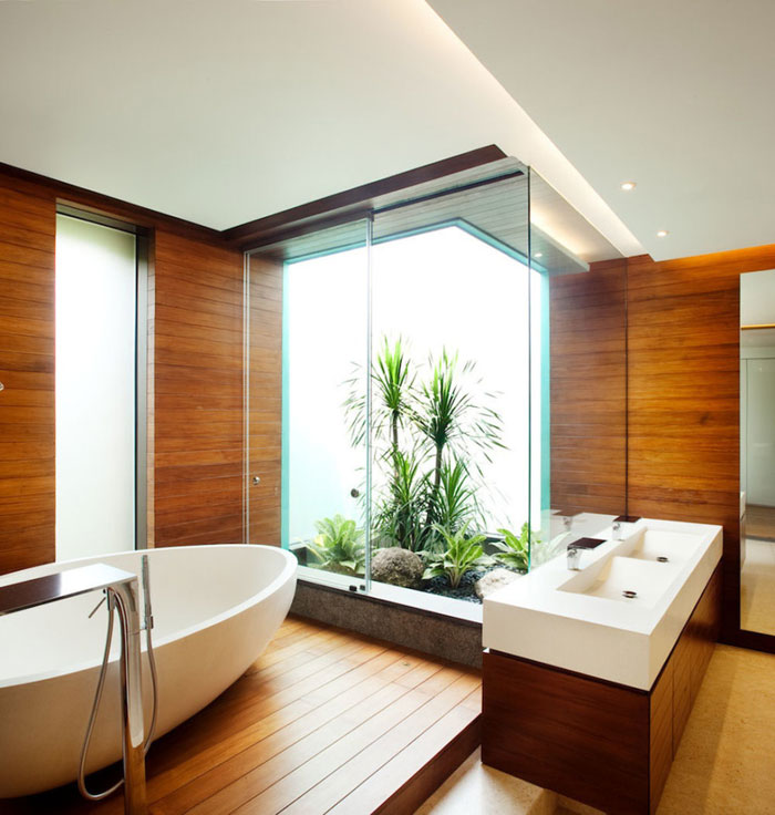 The Elegant Design Of Japanese Styled Bathroom 7