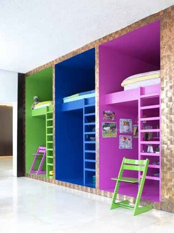 Interesting Bunk Beds Design Ideas For Boys And Girls