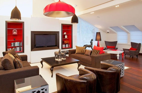 Interior Design Examples Of Contemporary Living Rooms 10