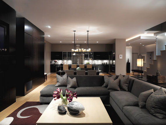 Interior Design Examples Of Contemporary Living Rooms 11