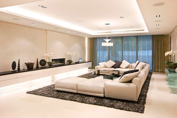 Interior Design Examples Of Contemporary Living Rooms 12