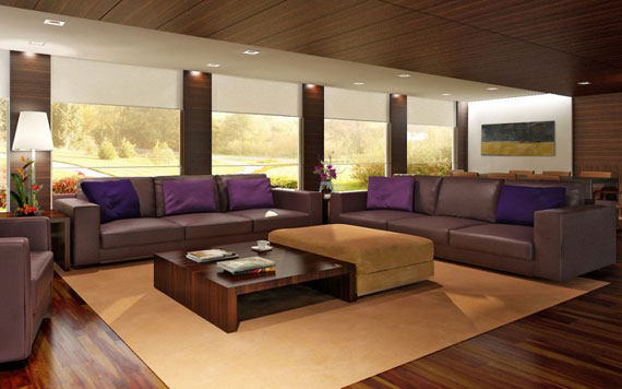 Interior Design Examples Of Contemporary Living Rooms 17