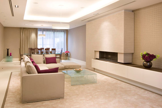 Interior Design Examples Of Contemporary Living Rooms 9