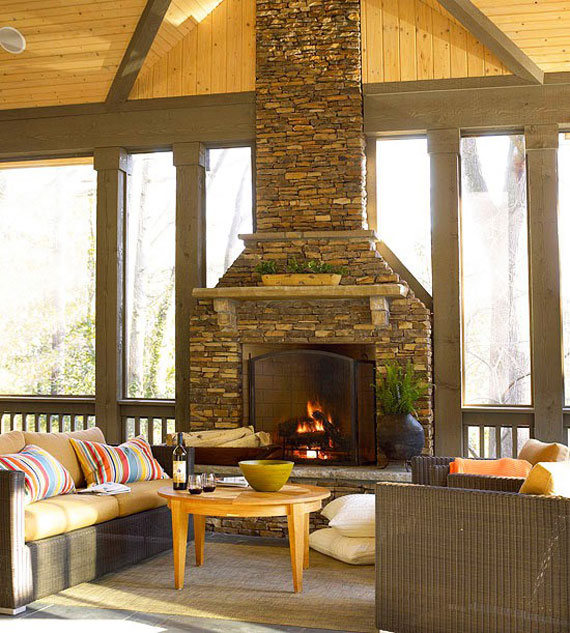 Modern And Traditional Fireplace Design Ideas - 35 Photos