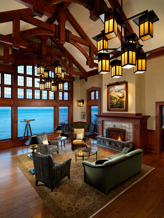 Maclure-Style Ocean-Front Home Windward Oaks By Michael Knight 22