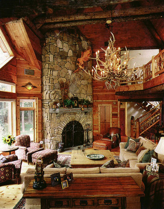 Log Cabin Interior Design: 47 Cabin Decor Ideas