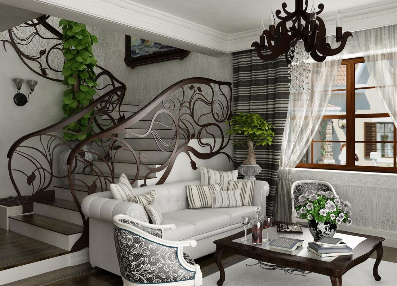 Art Nouveau Interior Design With Its Style Decor And Colors within Art Nouveau Home Decor