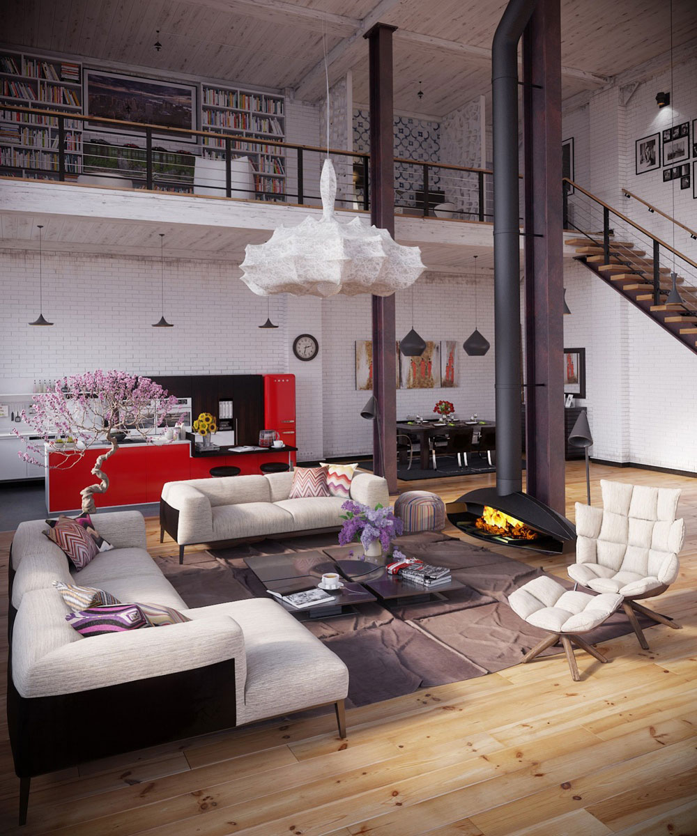 Living Large How To Decorate A Loft Apartment Abode