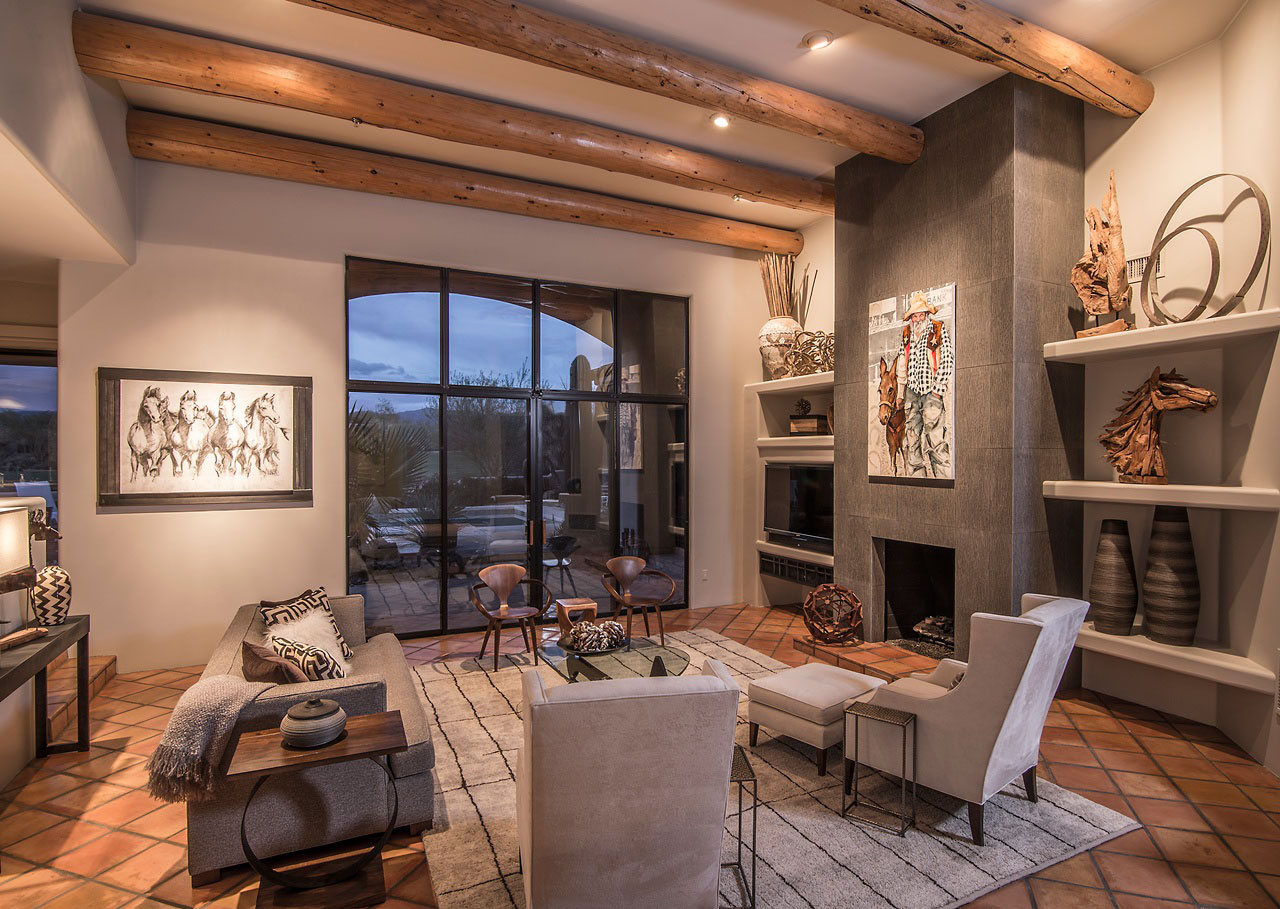 Southwestern Interior Design Style And Decorating Ideas inside Southwest Style Home Decor