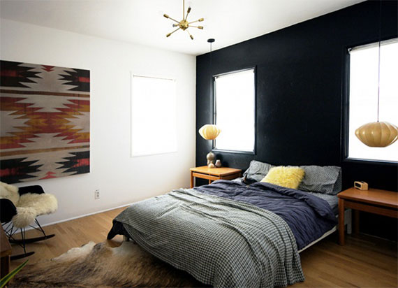 blackwall30 Black Walls Ideas For Your Modern Interiors (47 Pictures)