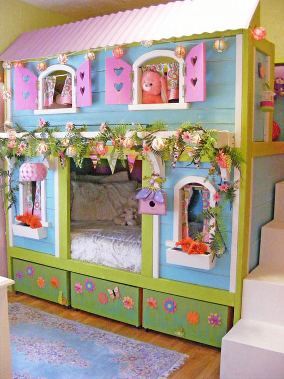 Bunk Bed Ideas For Boys And Girls 58, Little Girl Bunk Bed Ideas