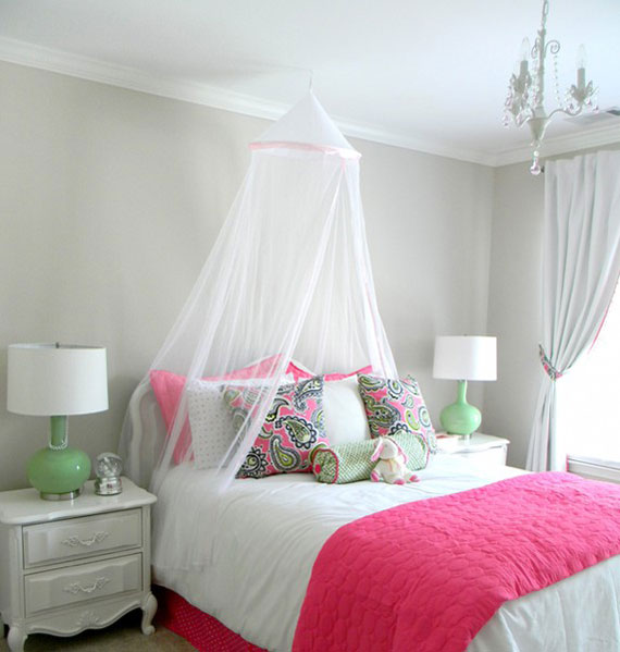 fete16 Colorful Girls Rooms Design & Decorating Ideas (44 Pictures)