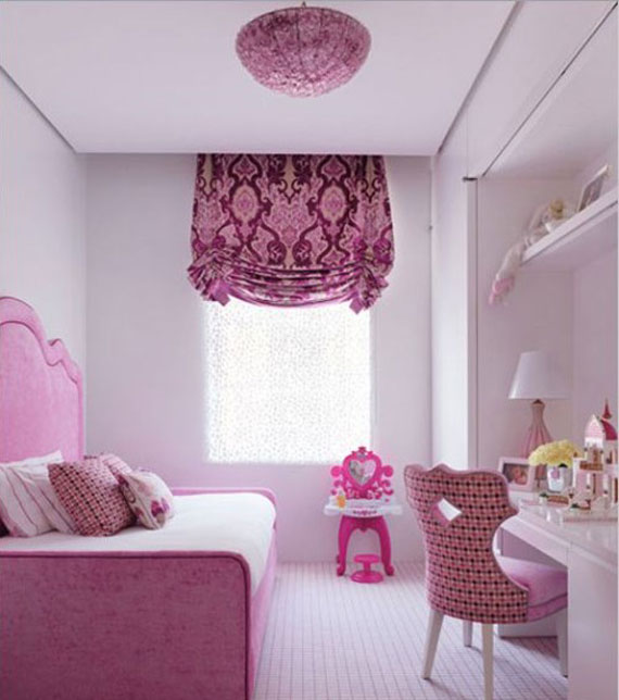 fete21 Colorful Girls Rooms Design & Decorating Ideas (44 Pictures)