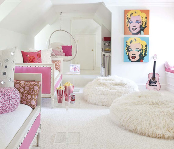 fete5 Colorful Girls Rooms Design & Decorating Ideas (44 Pictures)
