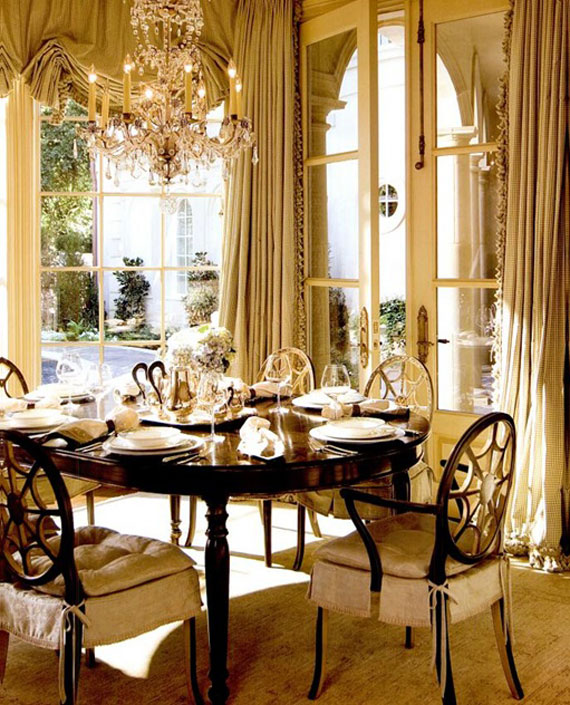 d14 How to Decorate an Elegant Dining Room (57 Examples)