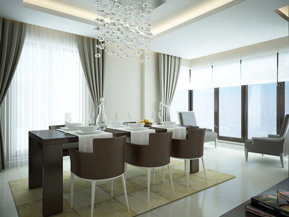 d30 How to Decorate an Elegant Dining Room (57 Examples)