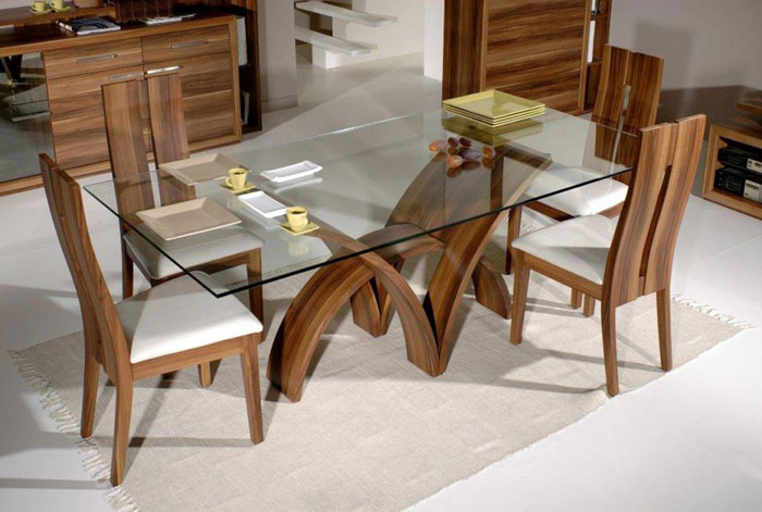67958736143 Glass Dining Room Tables To Add A Contemporary Touch To Your Interior Design