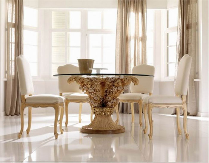 67958764156 Glass Dining Room Tables To Add A Contemporary Touch To Your Interior Design