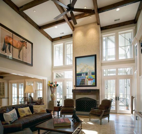 c34 High Ceiling Rooms And Decorating Ideas For Them