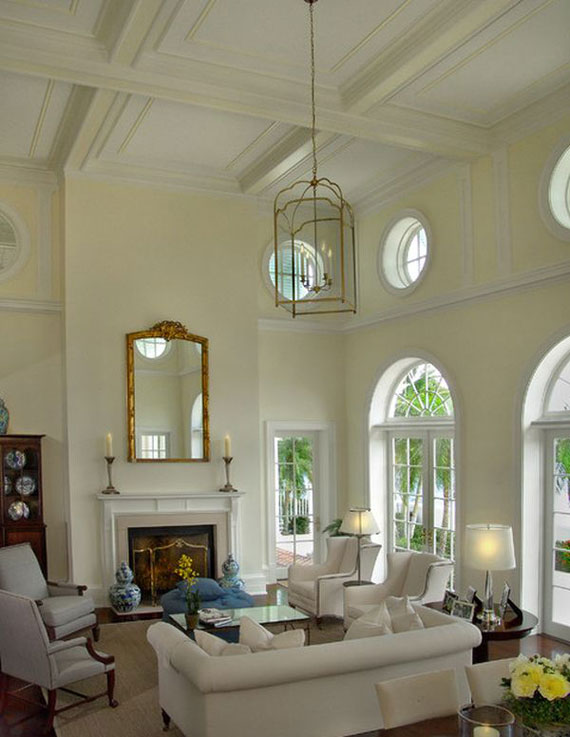 High Ceiling Rooms And Decorating Ideas For Them - How To Decorate With Very High Ceilings