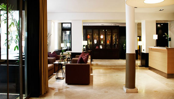 Hotel-Bel-Ami-Paris-France Modern Hotel Interior Design And Decor Ideas (54 Pictures)