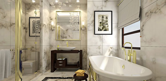 bath9 Powder Room Ideas To Impress Your Guests (71 Pictures)