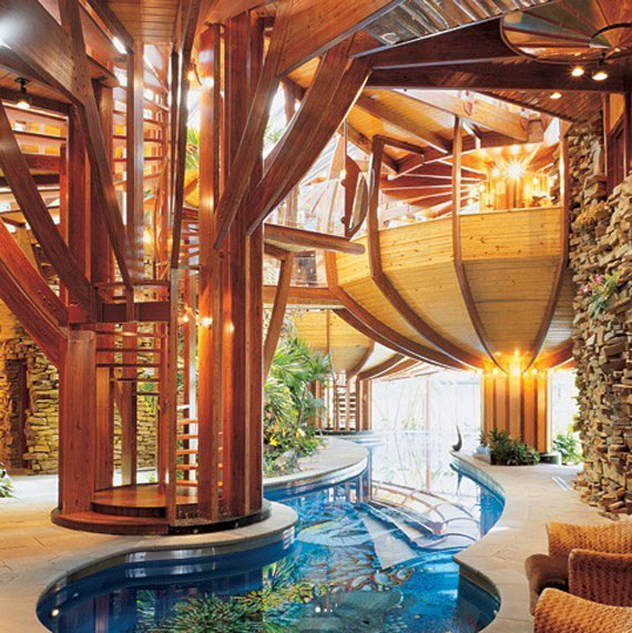 piscina1 cele mai bune 46 de idei de design de piscină interioară pentru casa ta