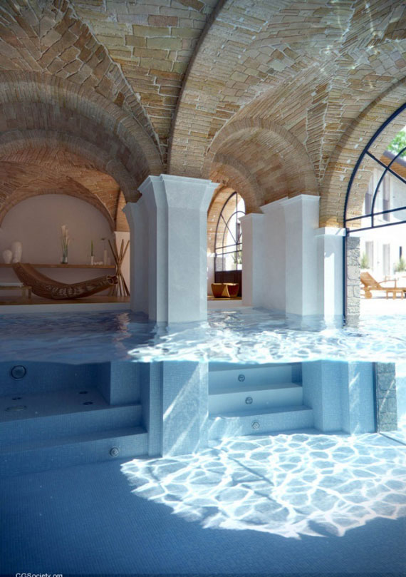 piscina5 Beste 46 Innendørs Svømmebasseng design ideer for ditt hjem