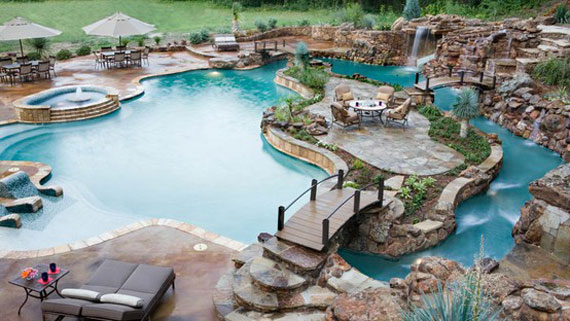 pool19 Outdoor Pool Designs That You Would Wish They Were Around Your House