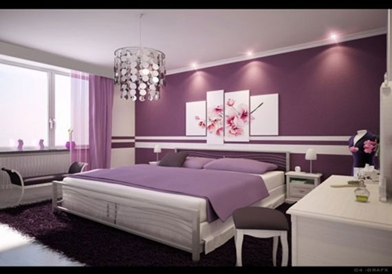 Best Purple Decor Interior Design Ideas 56 Pictures - Purple Color Paint Room Ideas