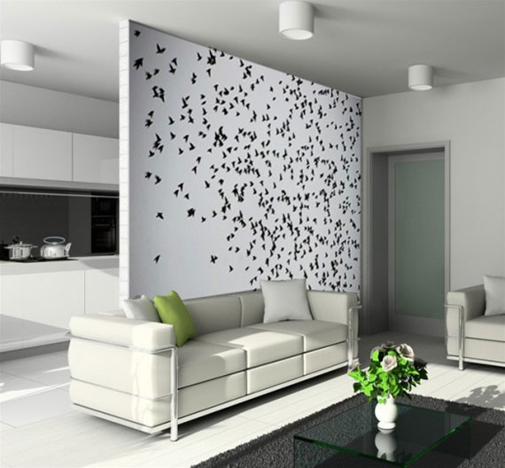 s15 Decorative Wall Decals For Your House's Interiors (43 Pictures)
