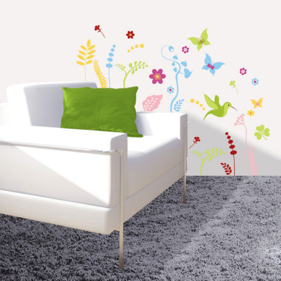 s4 Decorative Wall Decals For Your House's Interiors (43 Pictures)