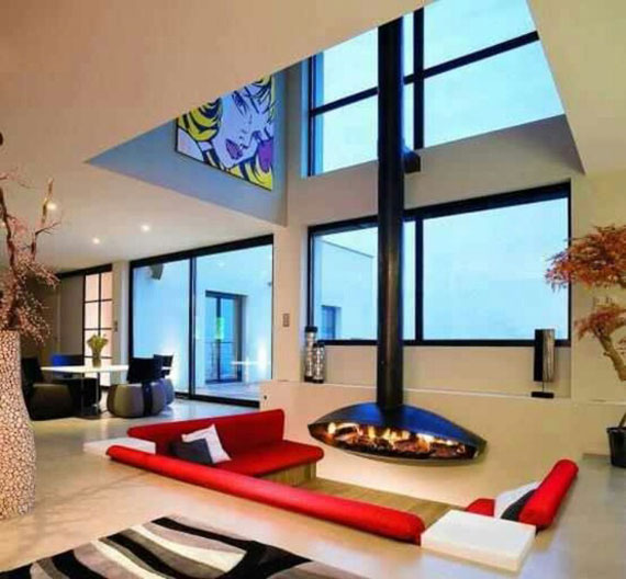 s26 Best Sunken Living Room Designs (41 Conversation Pits)