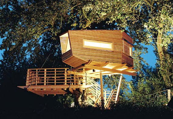 t35 Cool Treehouse Design Ideas To Build (44 Pictures)