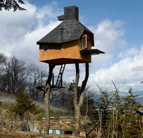 t8 Cool Treehouse Design Ideas To Build (44 Pictures)