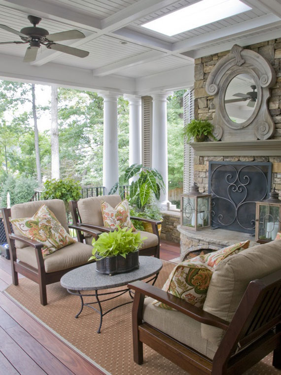 veranda17 Front Porch Design Ideas To Inspire You In Building And Decorating Your Own