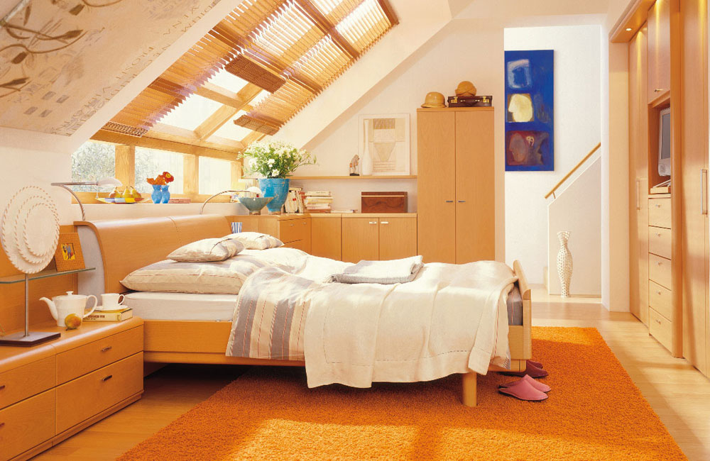 Lovely-Interior-Design-For-Attic-Bedrooms-13 Breathtaking Attic Master Bedroom Ideas