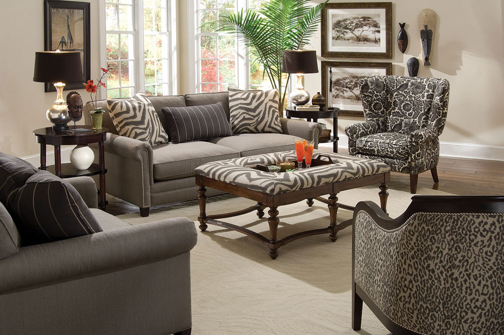 African Style Interior Design - African Inspired Living Room Decorating