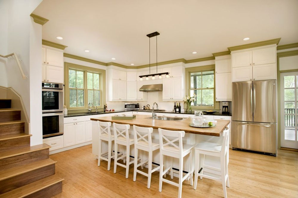 contemporary-kitchen Bamboo Flooring Pros And Cons
