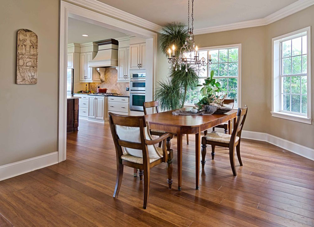 traditional-kitchen Bamboo Flooring Pros And Cons
