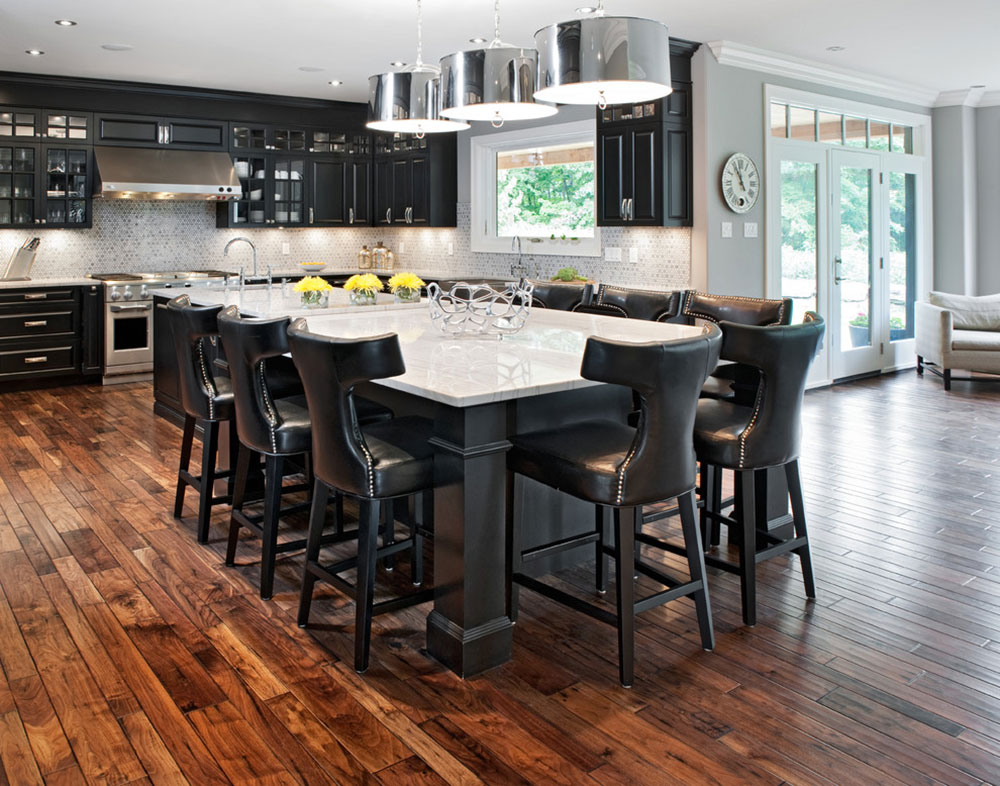 Modern Kitchen Island Designs With Seating, How Big Should A Kitchen Island Be To Seat 6