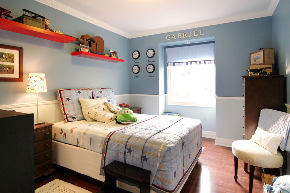 Tips For Decorating A Room With Two Tone Walls - Paint Bedroom Wall 2 Colors