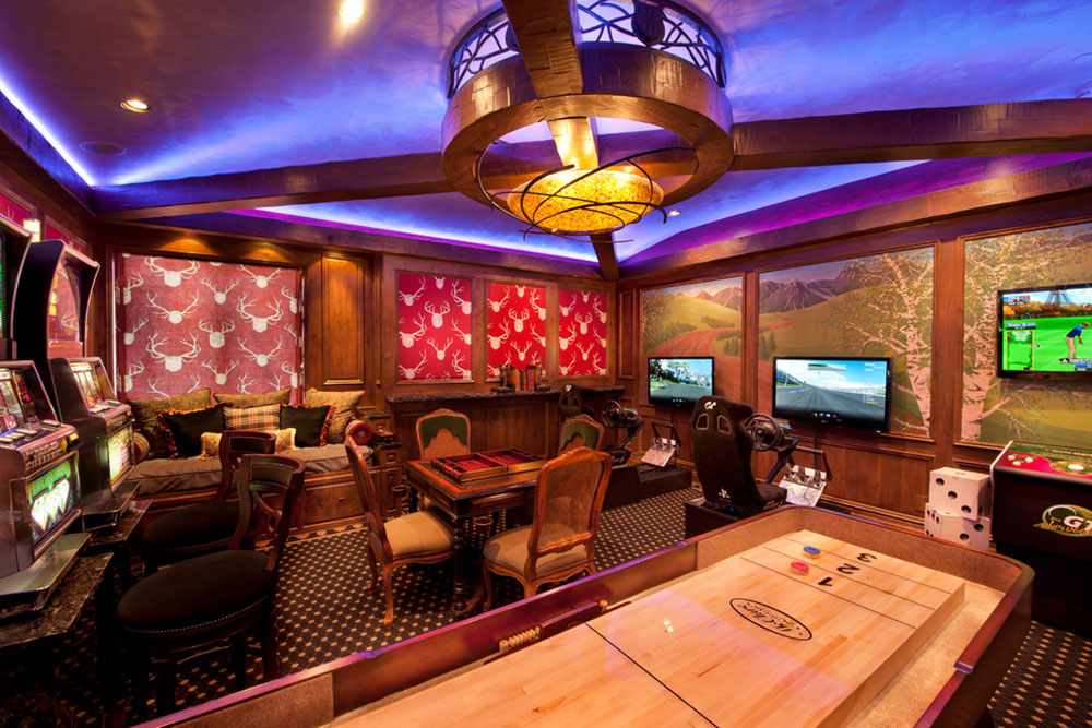 Equipped-Game-Room-For-Quality-Time4 Fully Equipped Game Room Ideas