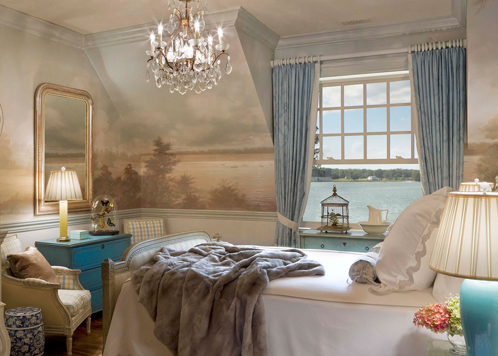 Murals-Anne-Harris-Studio Modern And Luxurious Bedroom Interior Design Is Inspiring