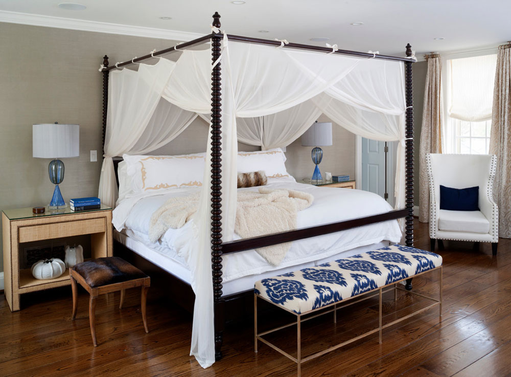 Curtains Around Bed Between Function, How To Make Curtains For A Canopy Bed