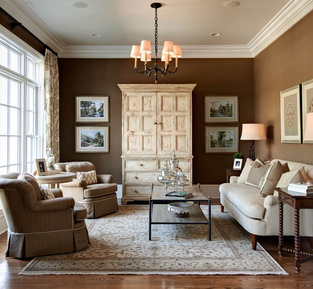 Attractive-Brown-Complementary-Color-For-Your-New-Home11 Colors that go with brown: which combinations to choose