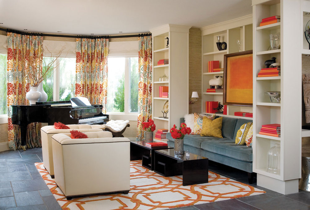 Examples-Of-What-Color-Goes-With-Orange19 Examples Of What Color Goes With Orange (22 House Interiors)