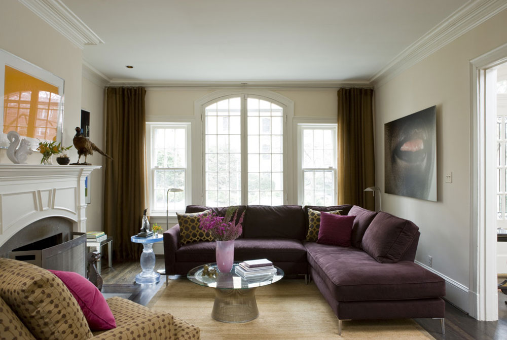 Great Looking Purple Couch Design Ideas, Purple Sofa Decorating Ideas