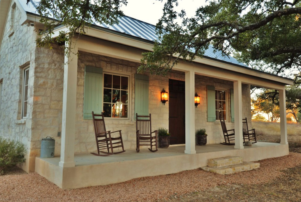 Fredericksburg-Cottage-by-Bonterra-Build-Design Front Porch Ideas: Plans, Furniture, and Decor